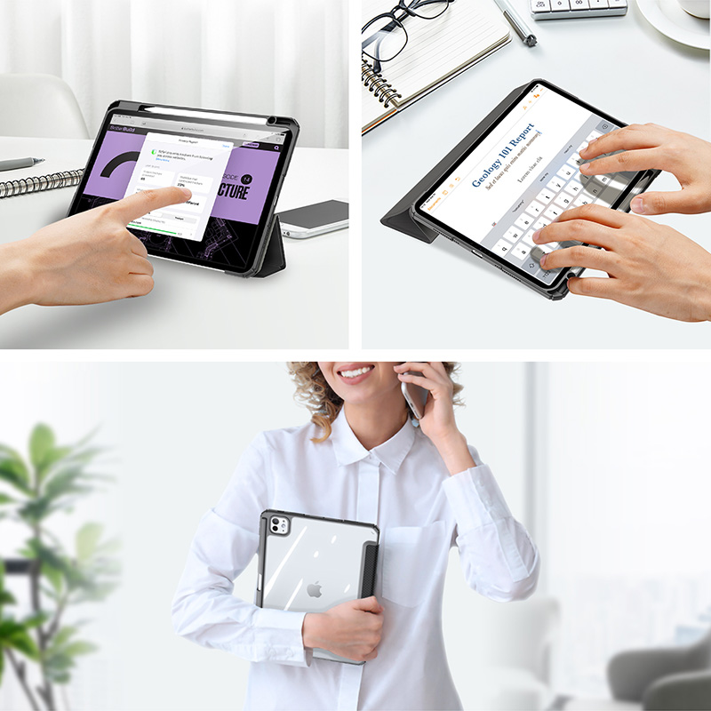 Etui Dux Ducis Toby do iPad Pro 11" 5 gen. 2024, czarne